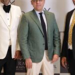 Menswear trend for 2025 include bespoke suits in luxury fabric and a variety of colours and embellishments