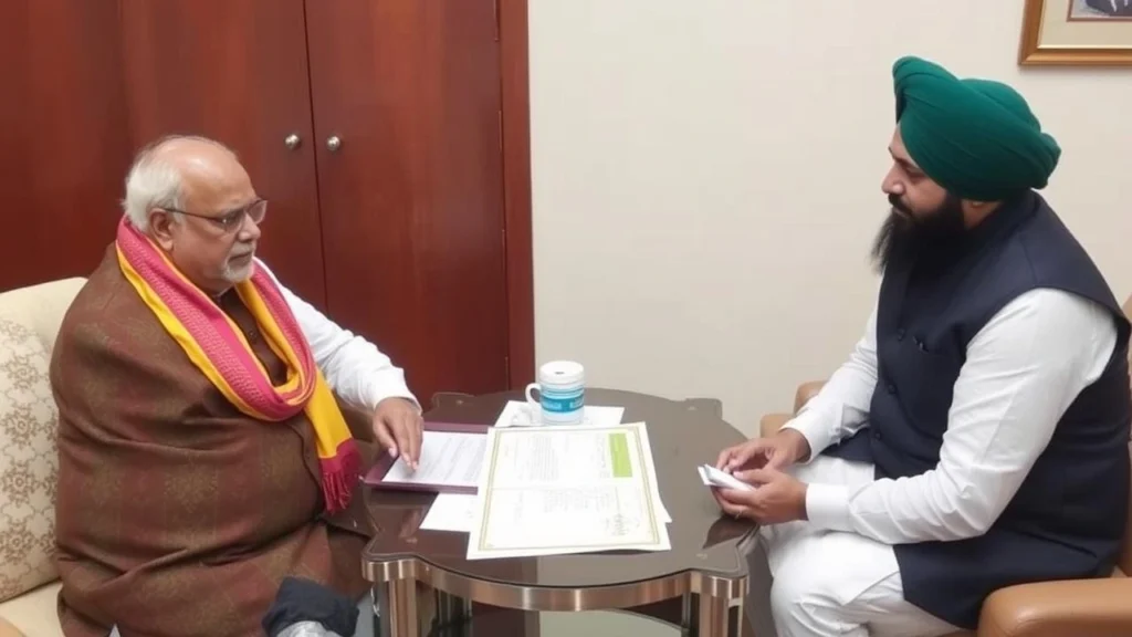 Rajasthan CM discusses Firozpur Feeder Reconstruction Project with his Punjab counterpart