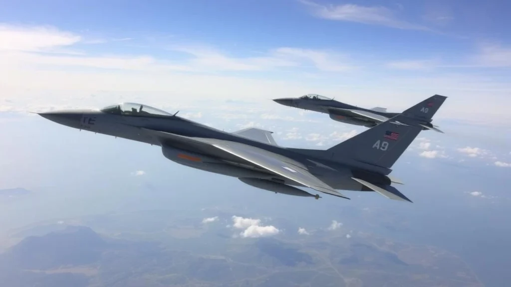 China Sends Warplanes Near Taiwan After US Lawmakers’ Visit, Escalating Tensions