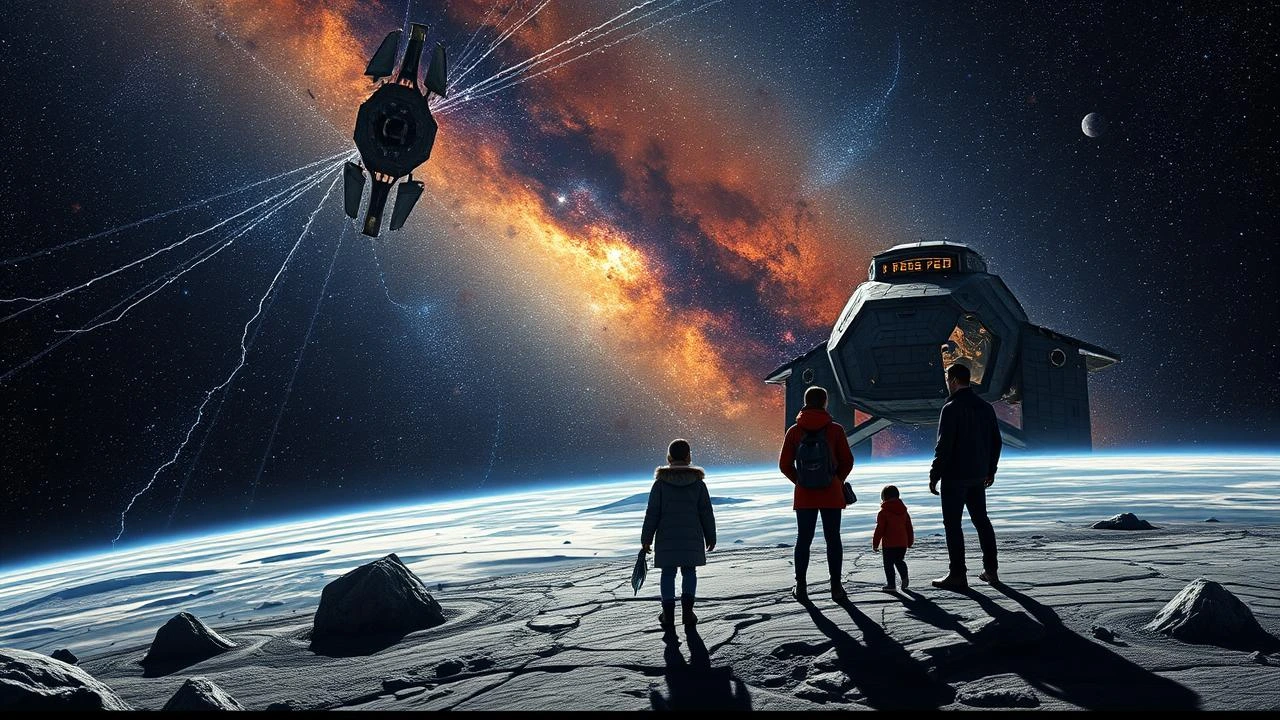 Space mission Axiom 4: The universe can be a family one day