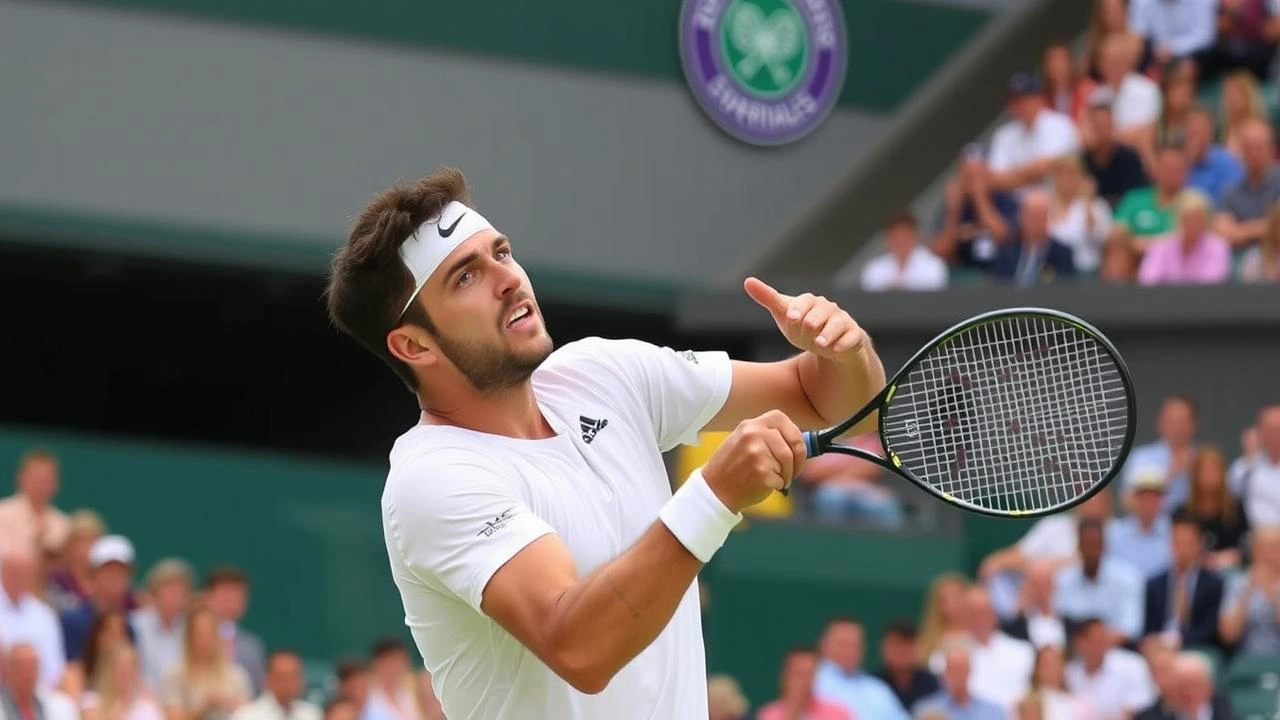 Wimbledon 2025: Carlos Alcaraz continues title defence with second round victory over local qualifier Oliver Tarvet